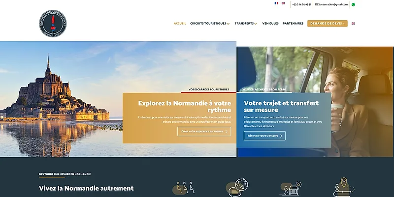 Aperçu du projet Deauville Limousine