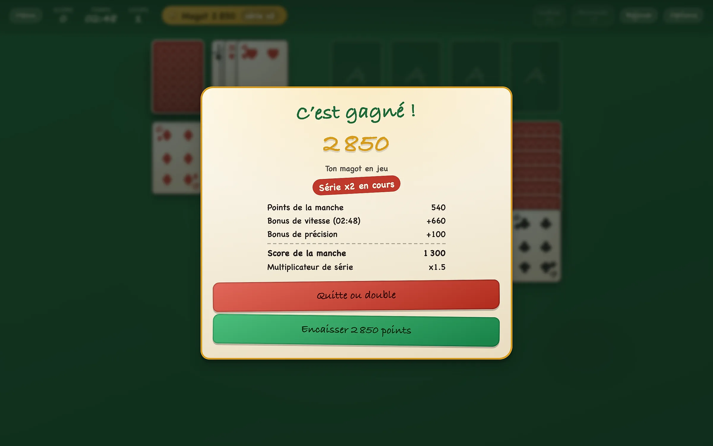 Jackpot Solitaire, aperçu 2