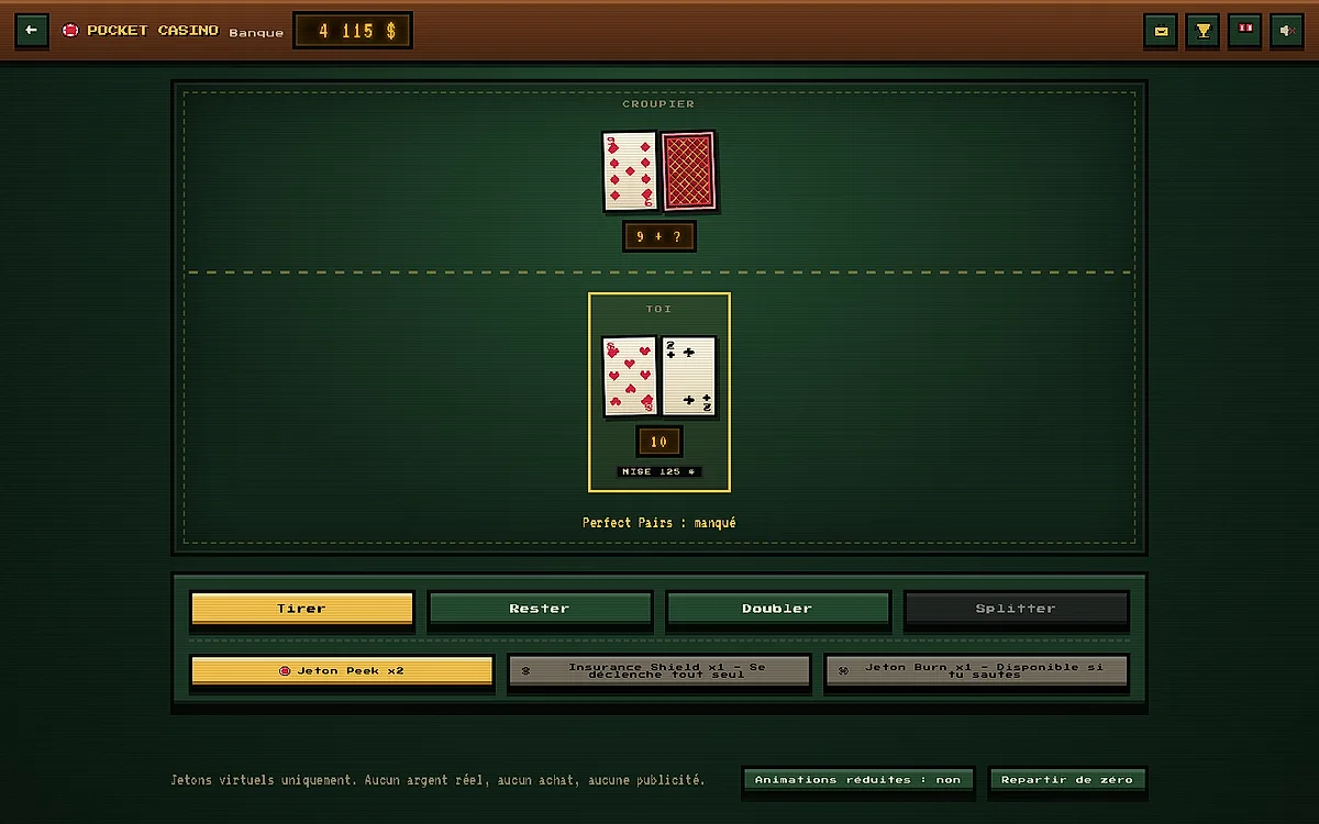 Pocket Casino, aperçu 3