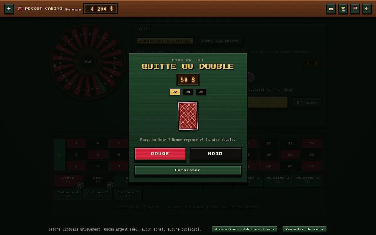 Pocket Casino, aperçu 5